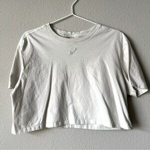 ASICS Cream Crop Top